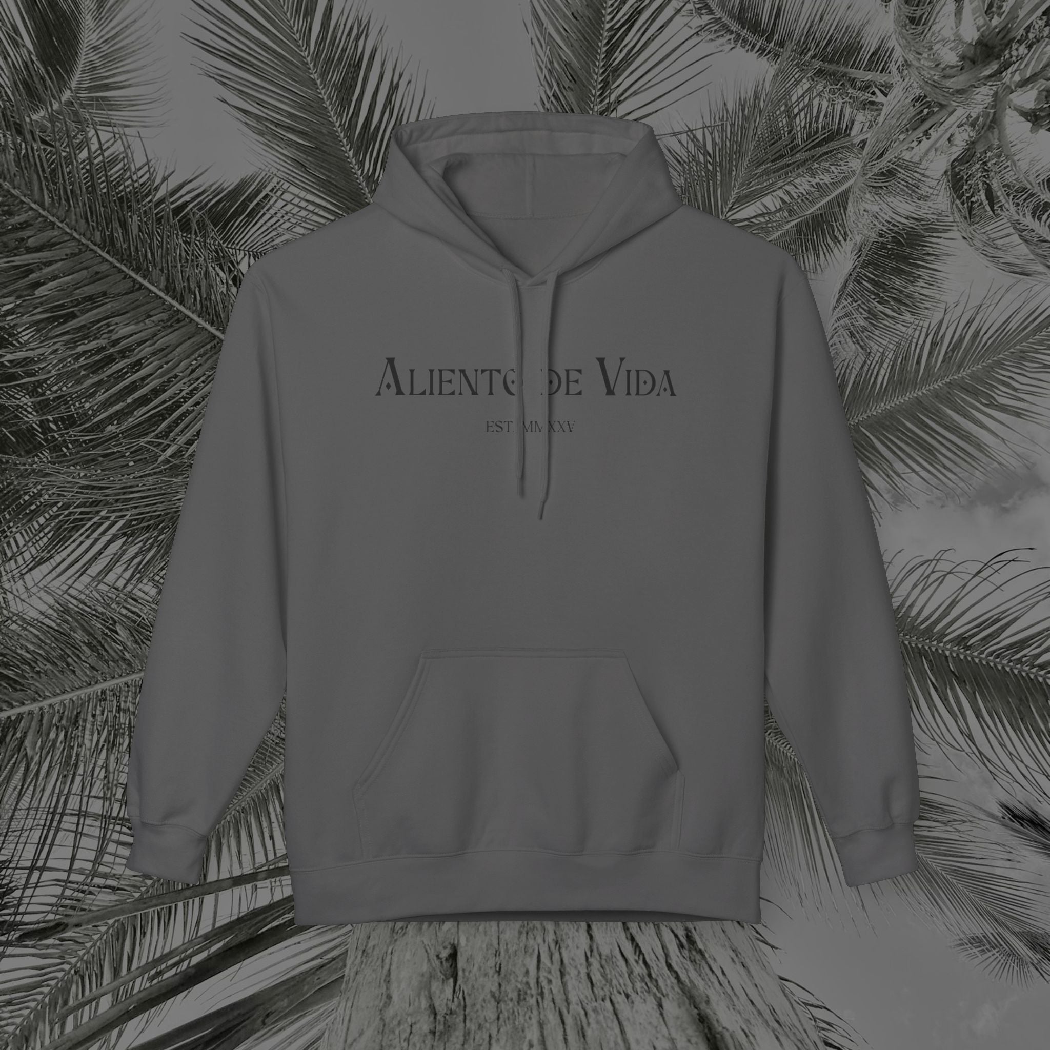 Wings of Grace - (UNISEX) Midweight Fleece Hoodie- Aliento De Vida