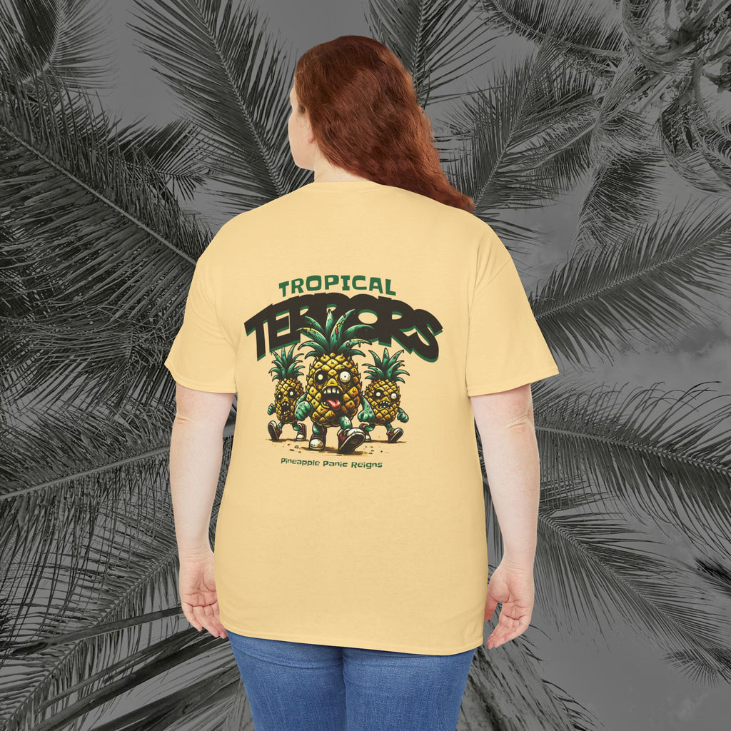 Tropical Terrors - (UNISEX) Heavy Cotton T-Shirt - Aliento De Vida