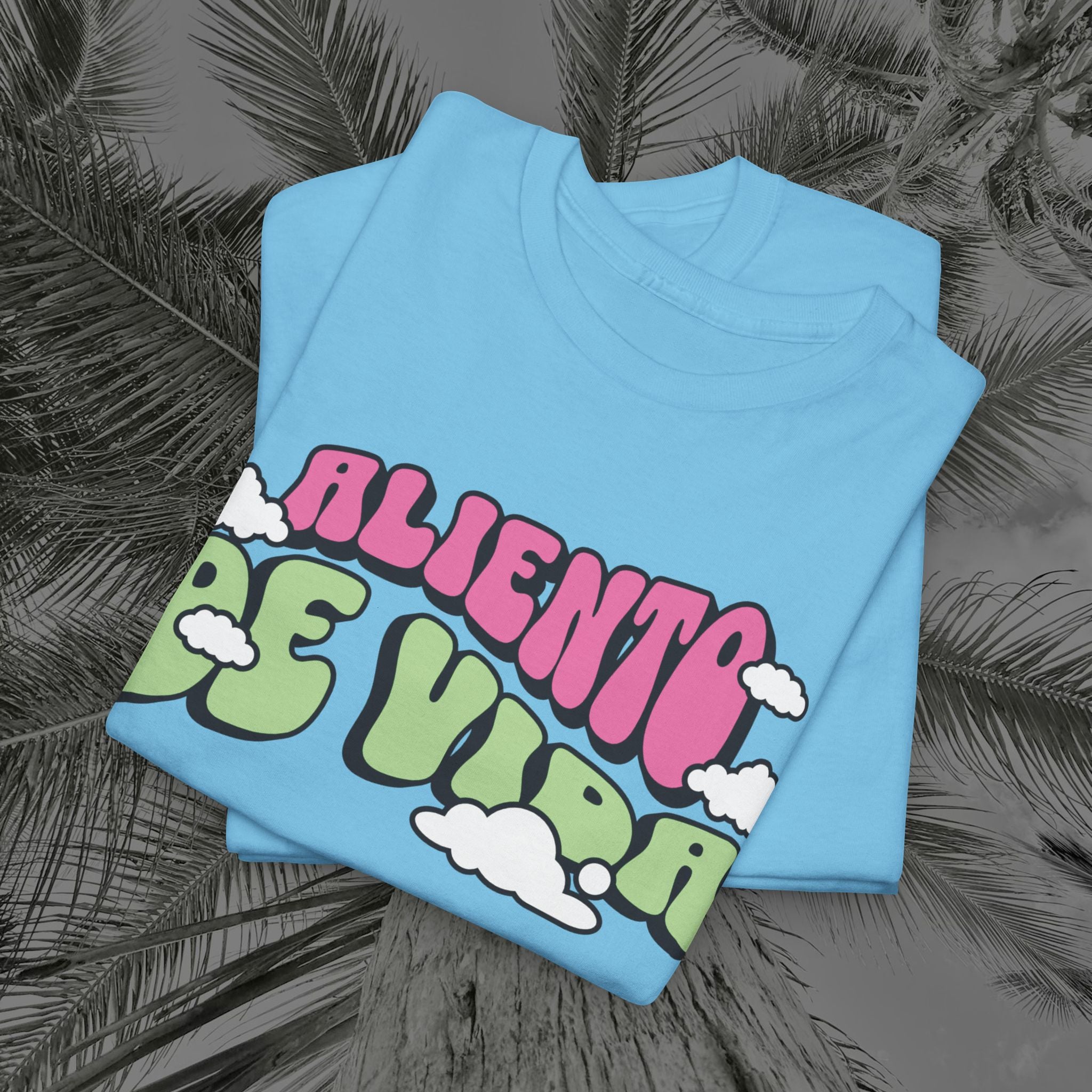 Clouds #2 - (UNISEX) Heavy Cotton T-Shirt - Aliento De Vida