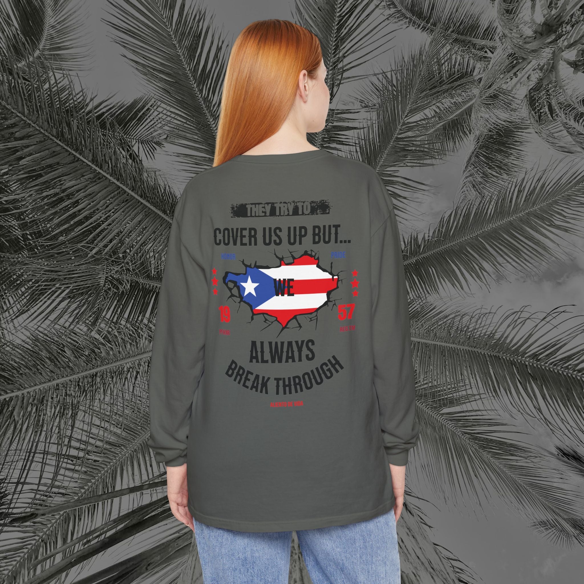 WE ARE PUERTO RICAN - (UNISEX) Long Sleeve T-Shirt - Aliento De Vida