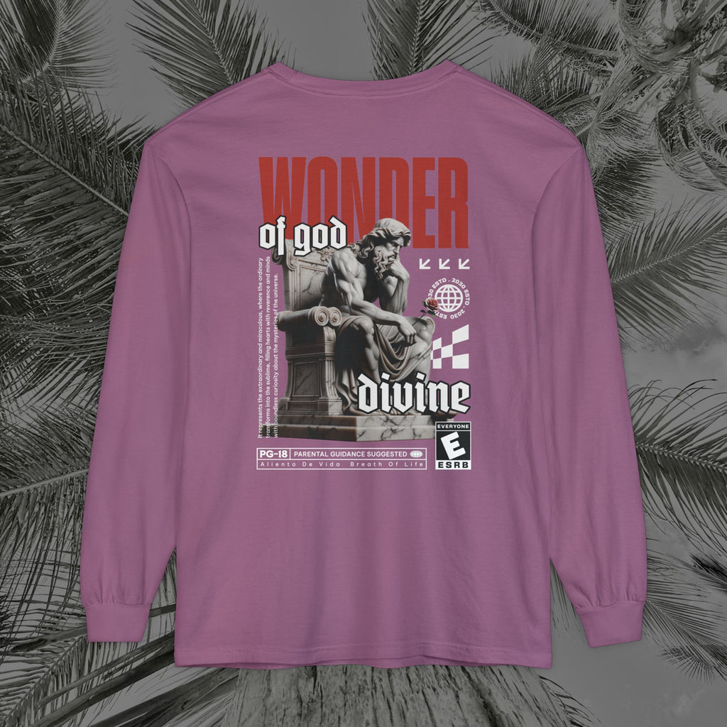 Throne of the Divine - (UNISEX) Long Sleeve Shirt - Aliento De Vida