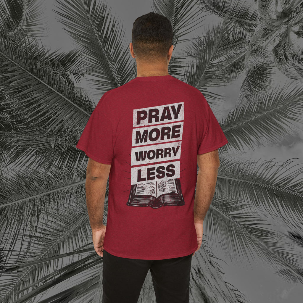 Peace Through Prayer - (UNISEX) Heavy Cotton Tee - Aliento De Vida