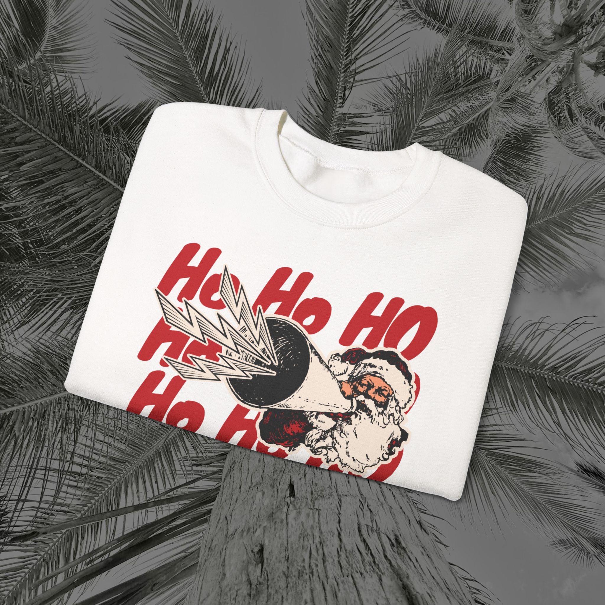 Ho Ho Ho’ Holiday Season - (UNISEX) Cozy Crewneck Sweatshirt - Aliento De Vida
