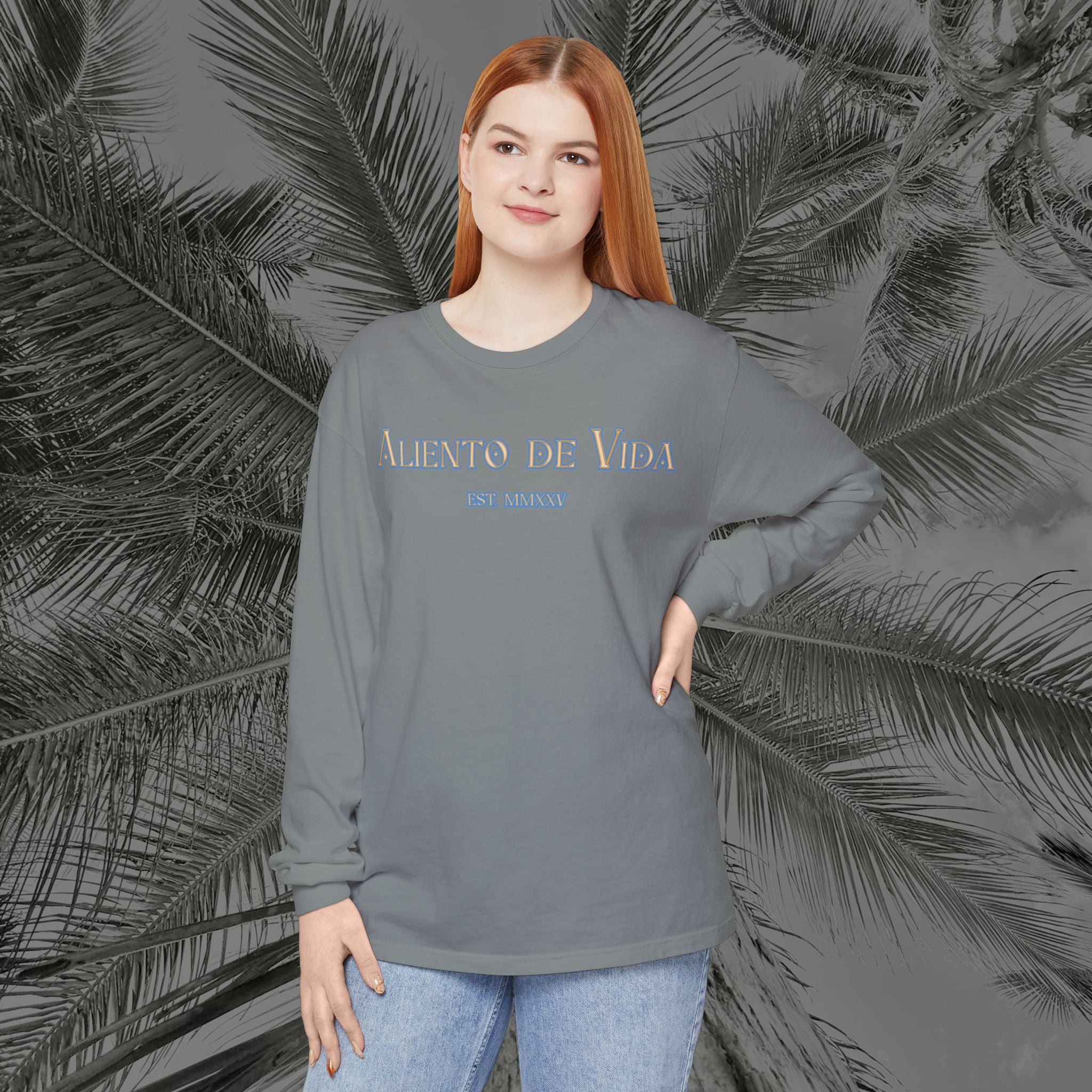 Ocean Motion - (UNISEX) Long Sleeve T-Shirt - Aliento de Vida