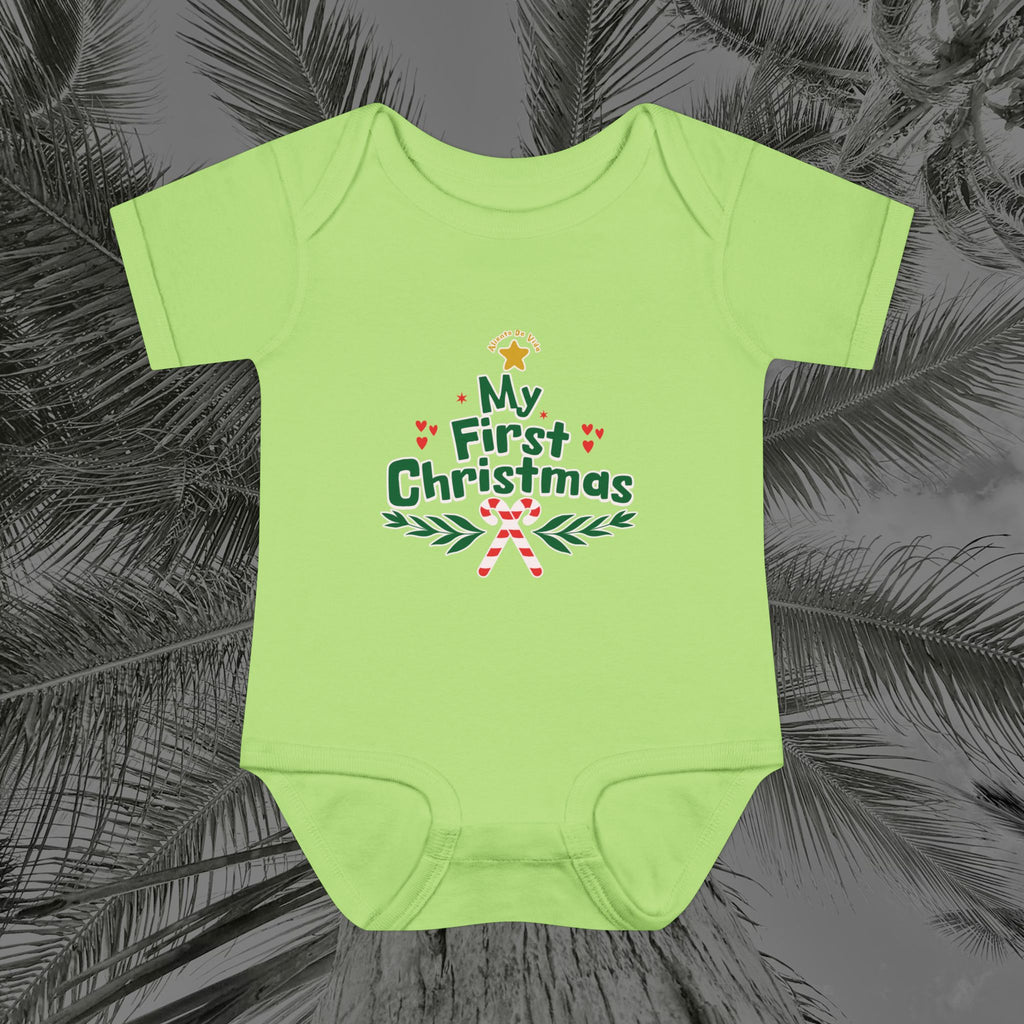 Tiny Tree Topper - (UNISEX) Baby Bodysuit / Infant Onesie - Aliento De Vida