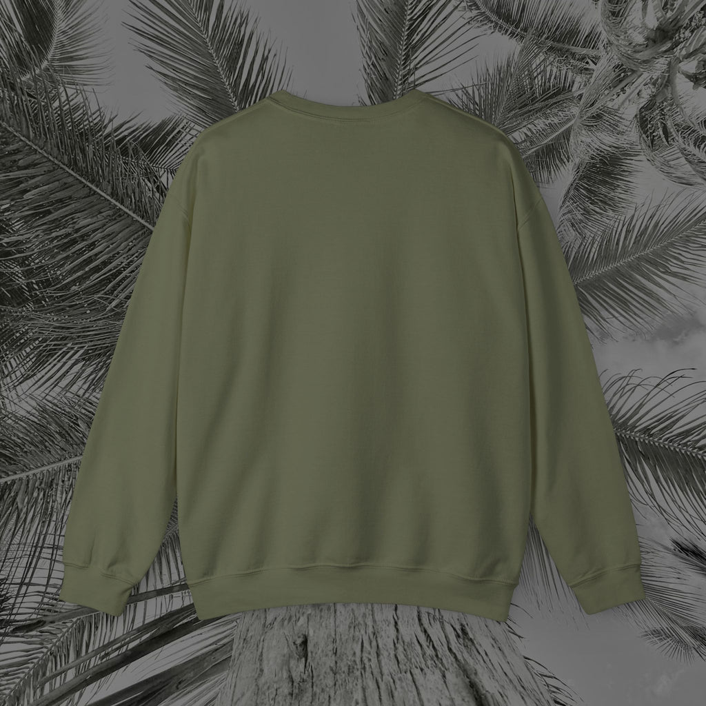 Peace Out, North Pole Edition - (UNSEX) Cozy Crewneck Sweatshirt – Aliento De Vida