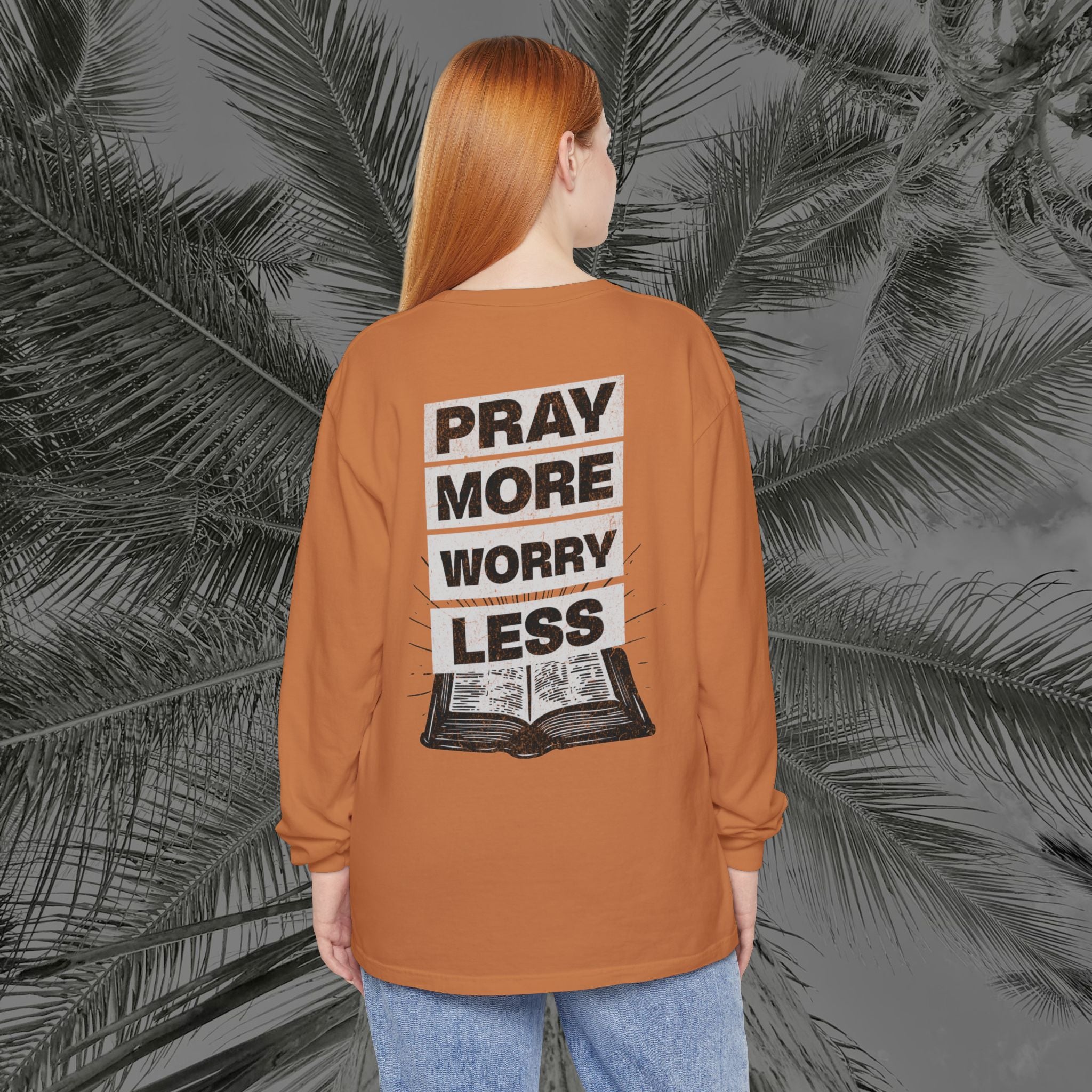 Peace Through Prayer - (UNISEX) Long Sleeve Shirt - Aliento De Vida