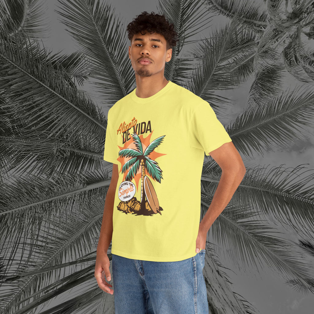 Pure Palm - (UNISEX) Heavy Cotton Tee - Aliento De Vida