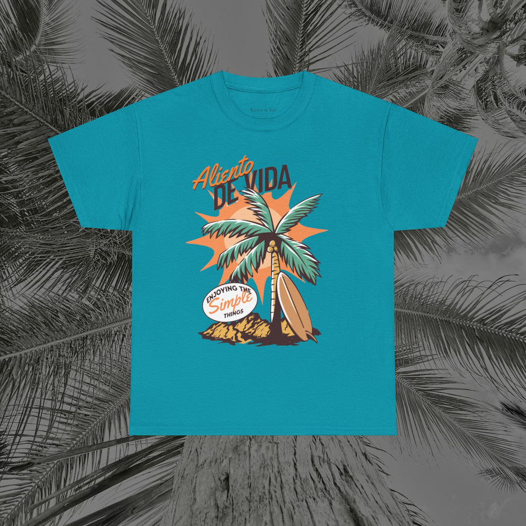 Pure Palm - (UNISEX) Heavy Cotton Tee - Aliento De Vida