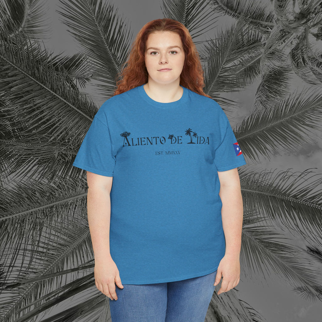 WE ARE PUERTO RICAN - PR COLLECTION - (UNISEX) Heavy Cotton Tee - Aliento De Vida
