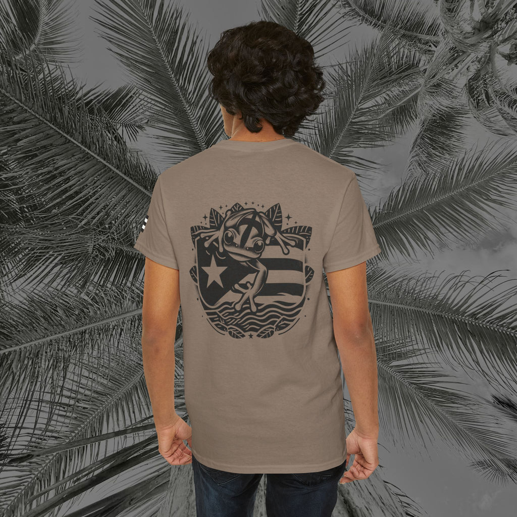 Frog Of The Island - PR COLLECTION - (UNISEX) Heavy Cotton Tee - Aliento De Vida