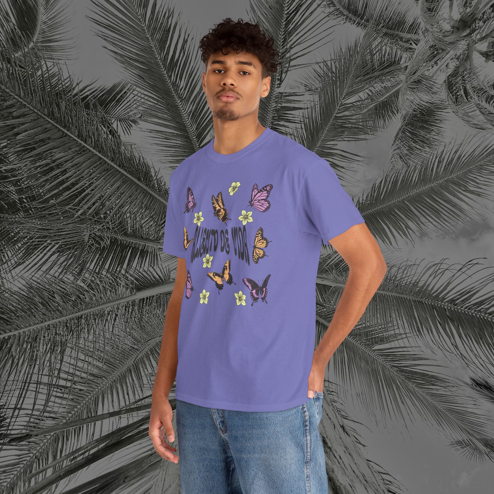 Butterfly Effect - (UNISEX) Heavy Cotton T-Shirt - Aliento De Vida