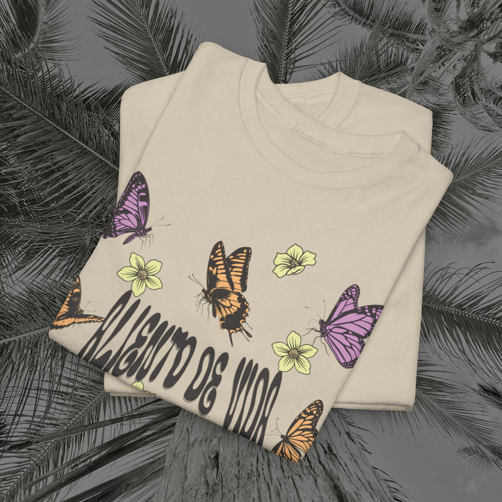 Butterfly Effect - (UNISEX) Heavy Cotton T-Shirt - Aliento De Vida