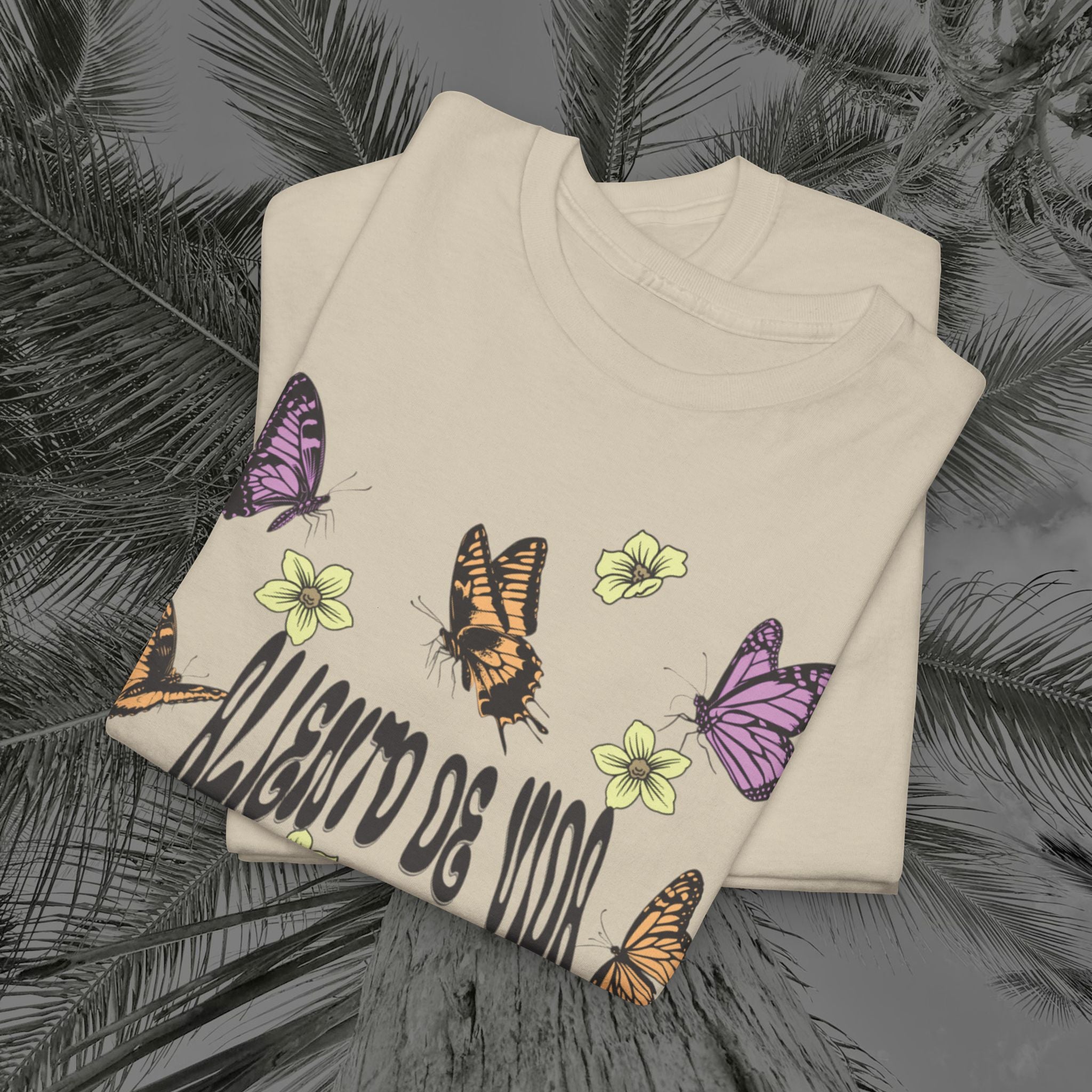 Butterfly Effect - (UNISEX) Heavy Cotton T-Shirt - Aliento De Vida