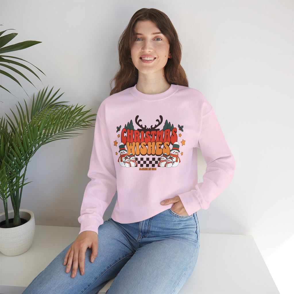 Chillin’ With My Snowmies - (UNISEX) Cozy Crewneck Sweatshirt - Aliento De Vida