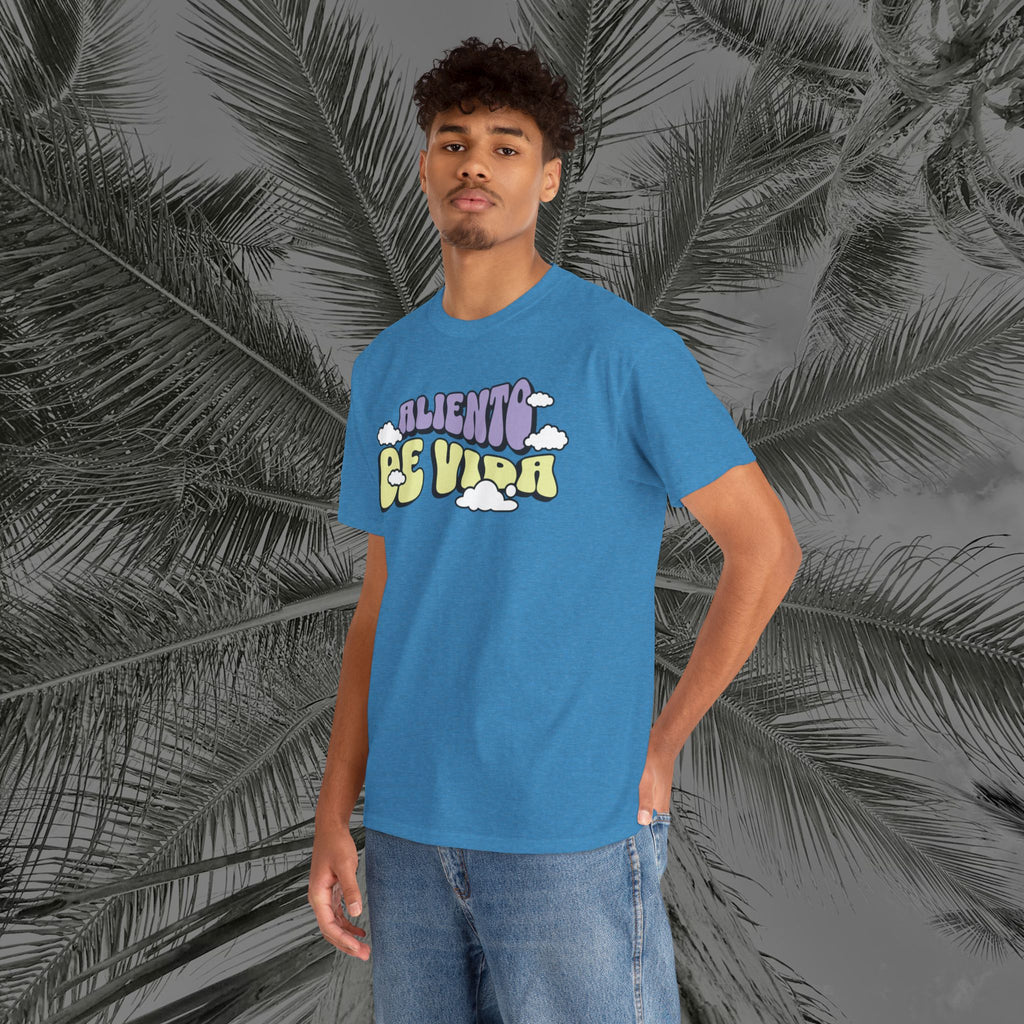 Clouds #1 - (UNISEX) Heavy Cotton T-Shirt - Aliento De Vida