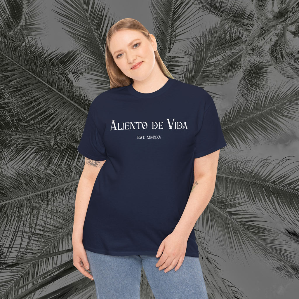 Resting Beach Face - (UNISEX) Heavy Cotton Tee - Aliento De Vida