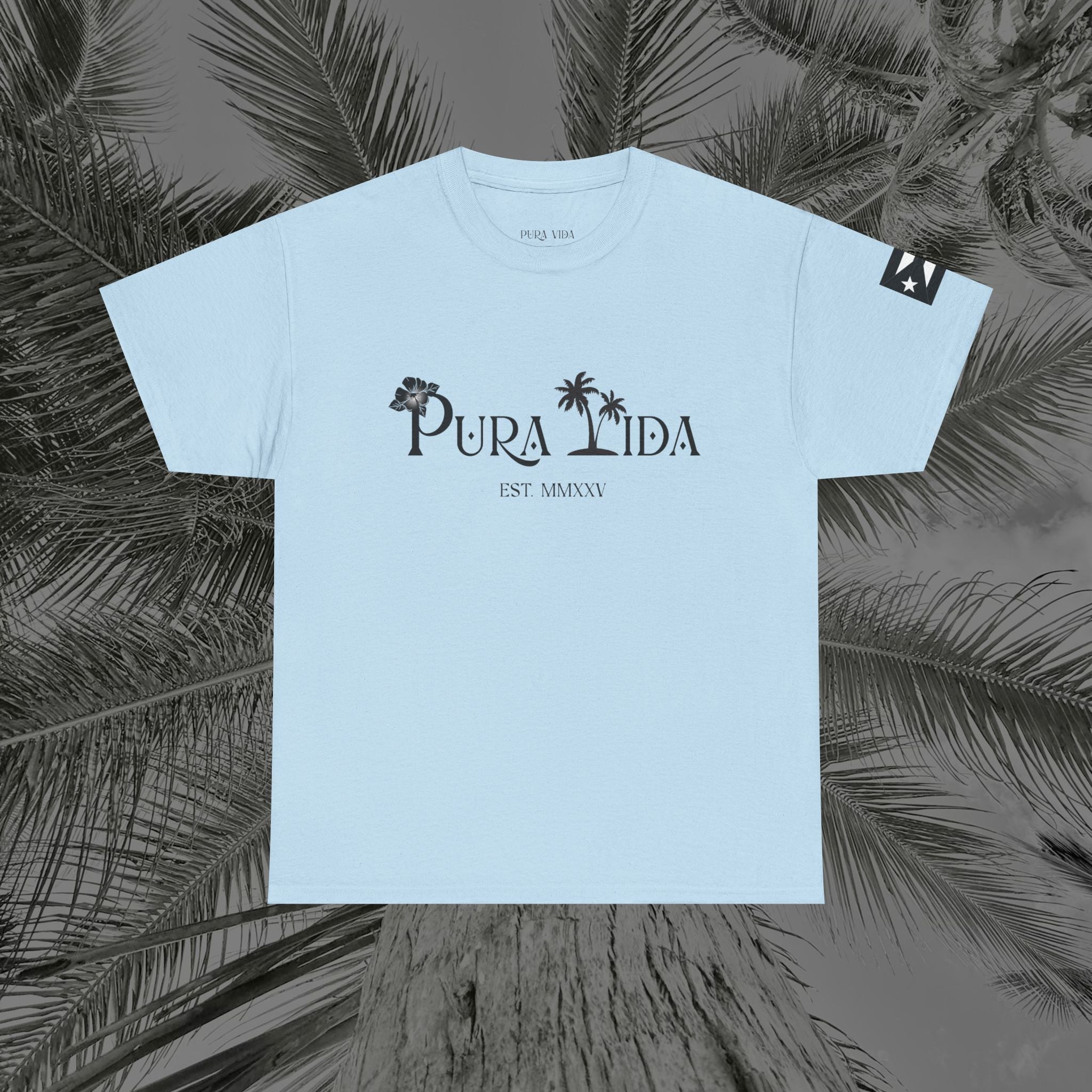 Isla Vibrante - PR COLLECTION - (UNISEX) Heavy Cotton Tee - Aliento De Vida