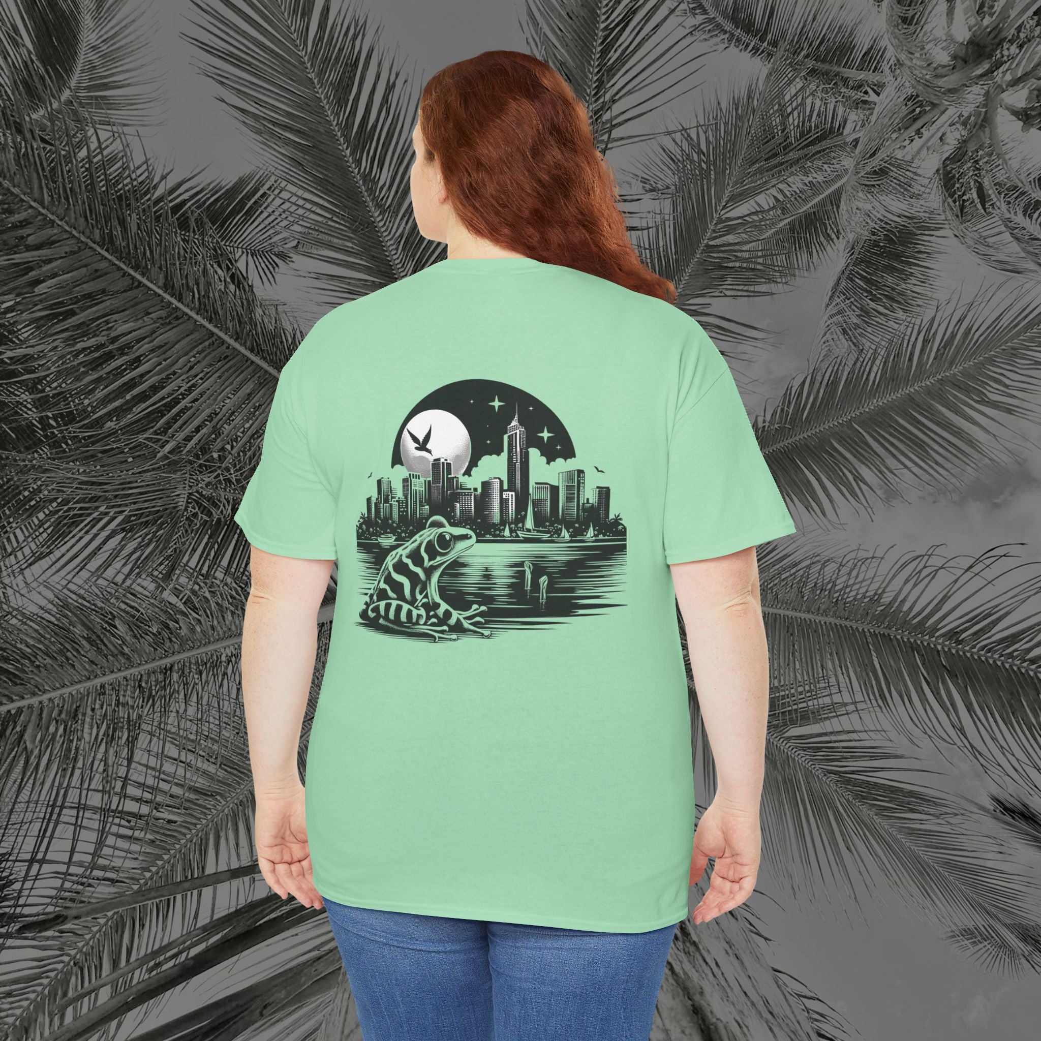 Urban Amphibian - (UNISEX) Heavy Cotton Tee - Aliento De Vida