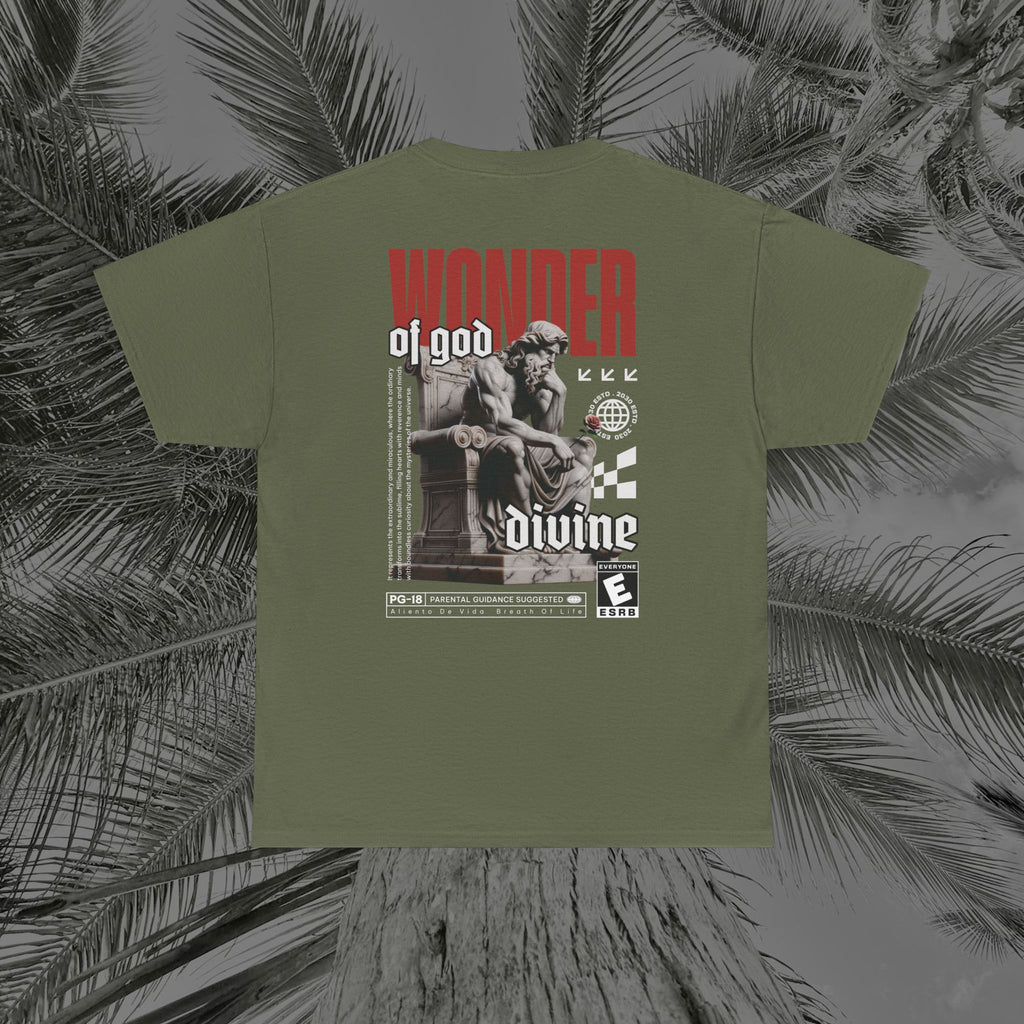 Throne of the Divine - (UNSEX) Heavy Cotton T-Shirt - Aliento De Vida