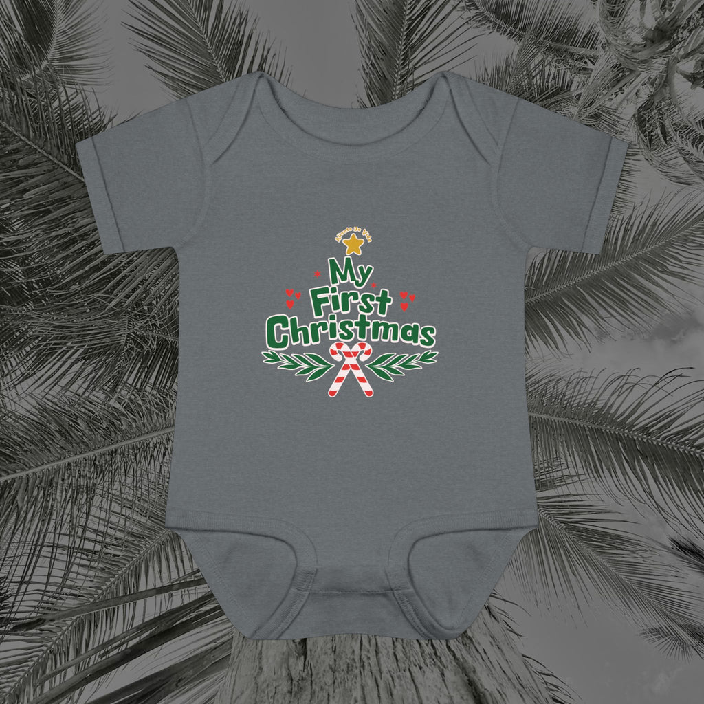 Tiny Tree Topper - (UNISEX) Baby Bodysuit / Infant Onesie - Aliento De Vida