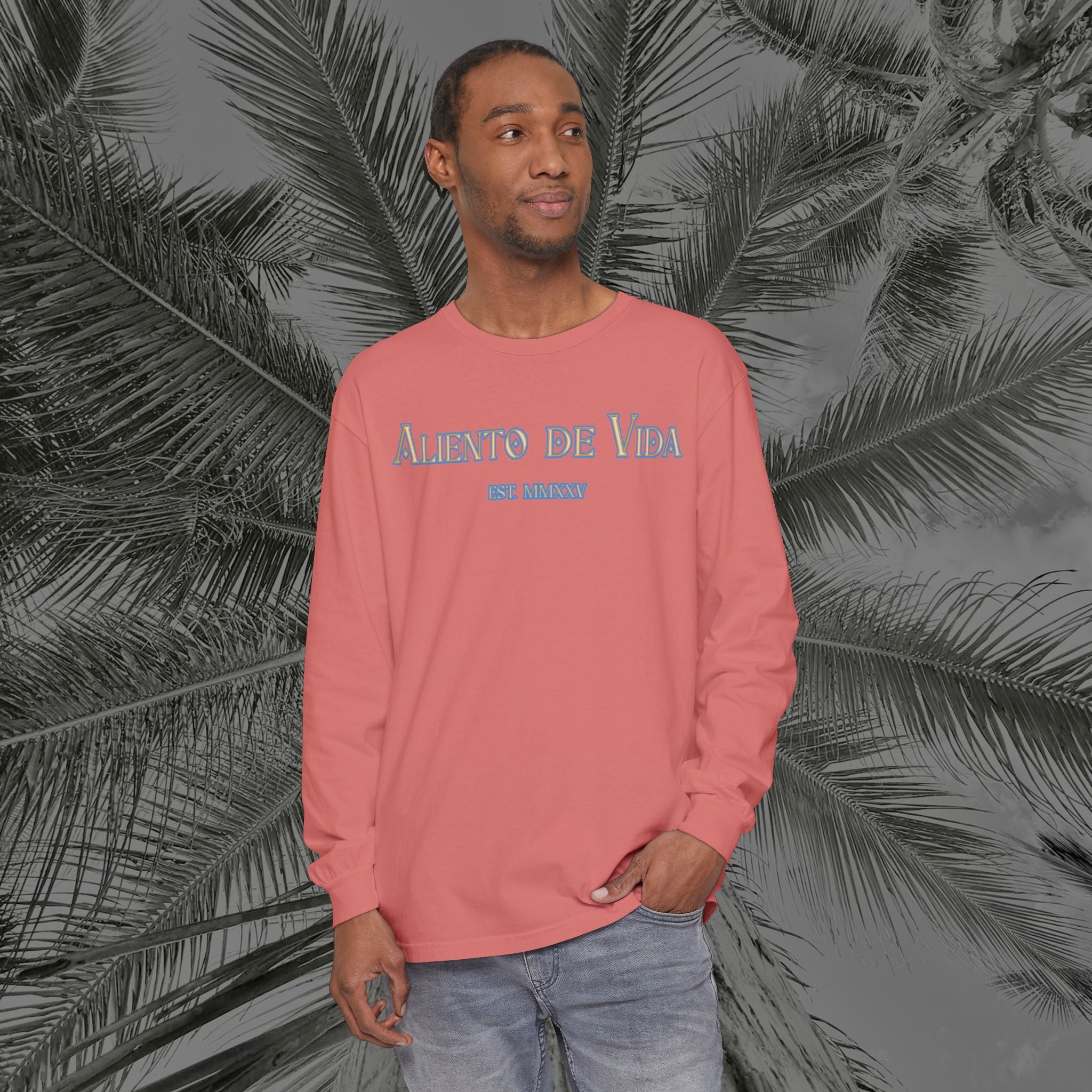 Ocean Motion - (UNISEX) Long Sleeve T-Shirt - Aliento de Vida