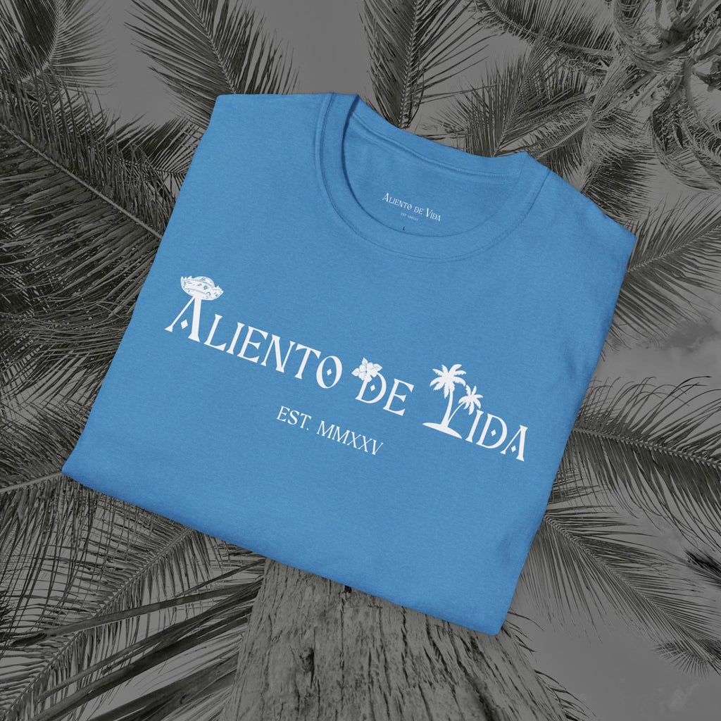 A Slice of Paradise - PR COLLECTION - (UNISEX) Soft style T-Shirt - Aliento De Vida
