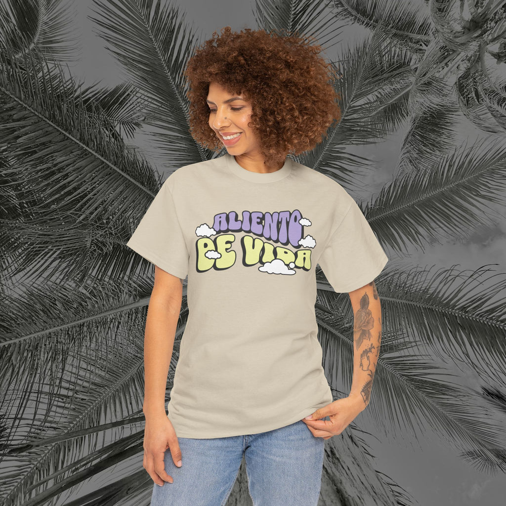 Clouds #1 - (UNISEX) Heavy Cotton T-Shirt - Aliento De Vida