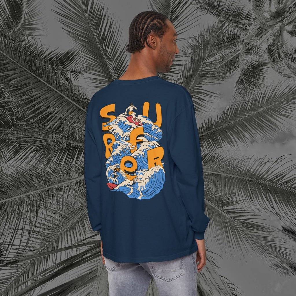 Ocean Motion - (UNISEX) Long Sleeve T-Shirt - Aliento de Vida