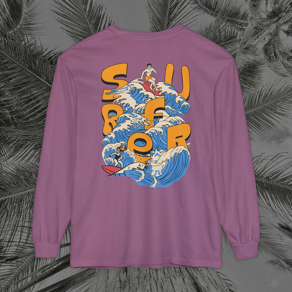 Ocean Motion - (UNISEX) Long Sleeve T-Shirt - Aliento de Vida
