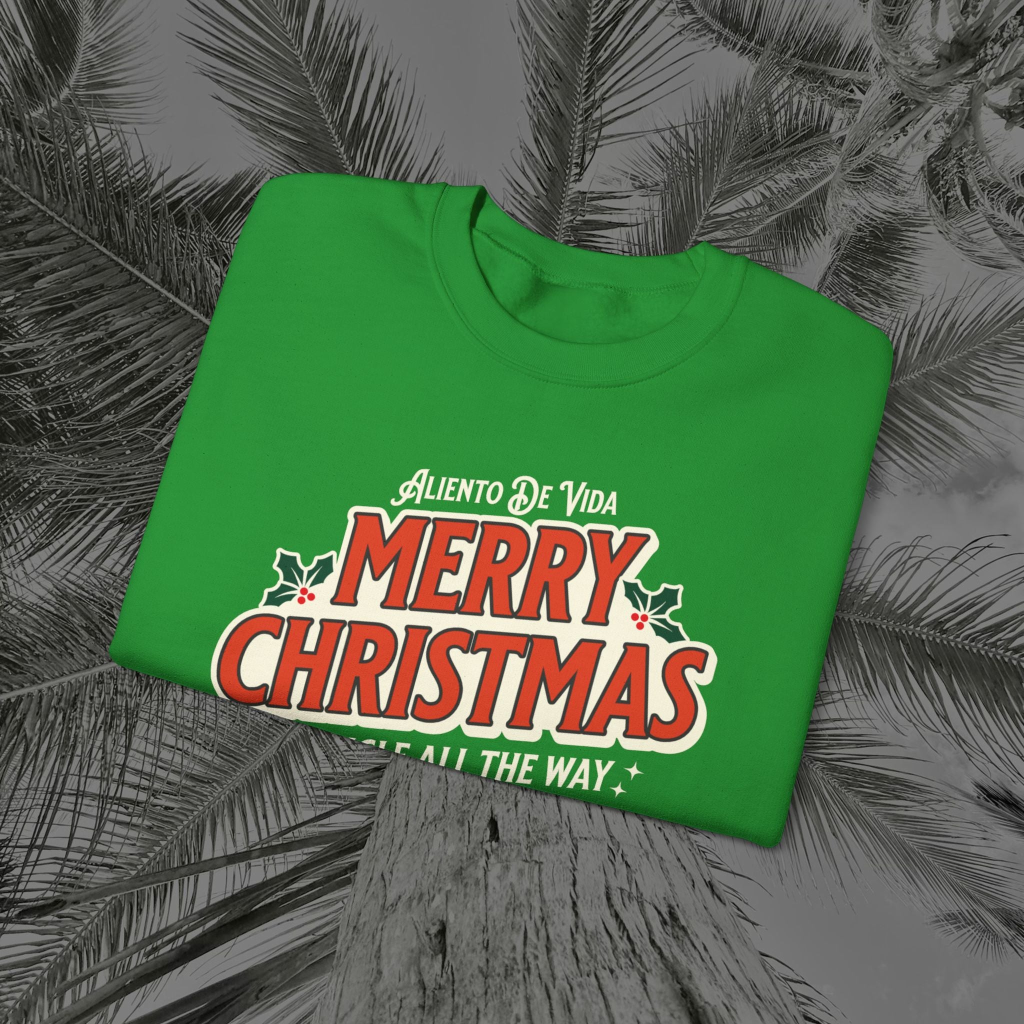 Merry Christmas - (UNISEX) Cozy Crewneck Sweatshirt - Aliento De Vida