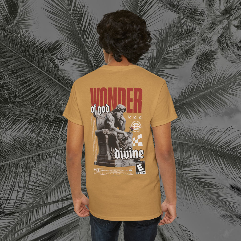 Throne of the Divine - (UNSEX) Heavy Cotton T-Shirt - Aliento De Vida