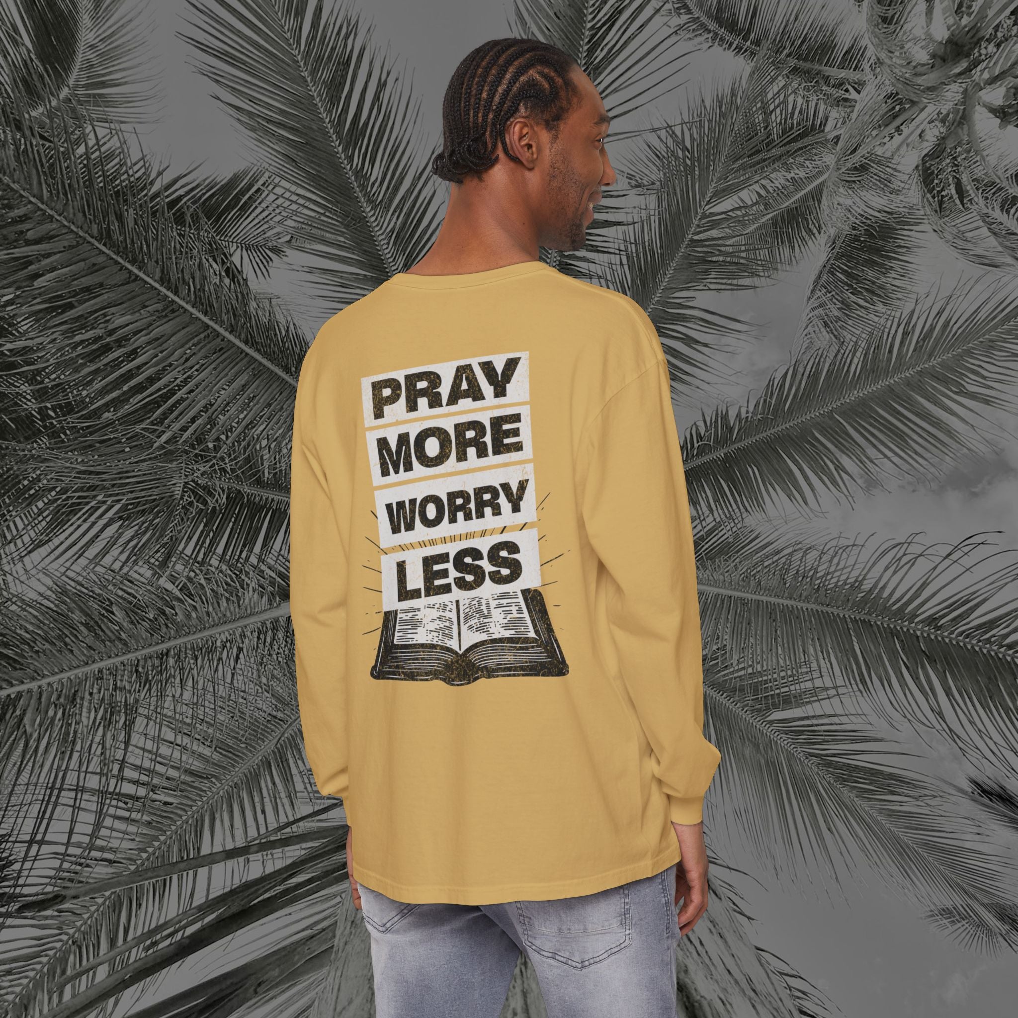 Peace Through Prayer - (UNISEX) Long Sleeve Shirt - Aliento De Vida