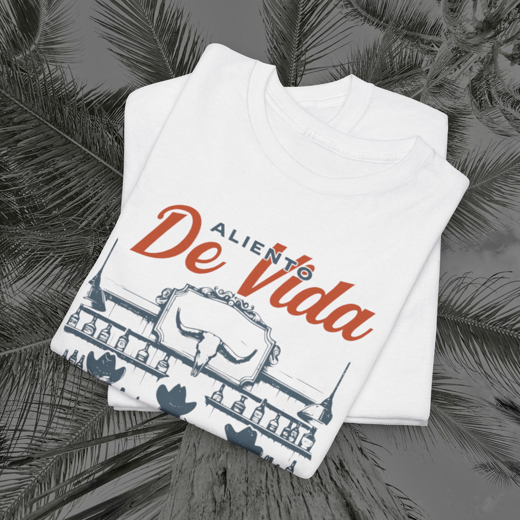 Let's Have A Drink - (UNISEX) Heavy Cotton T-Shirt - Aliento De Vida