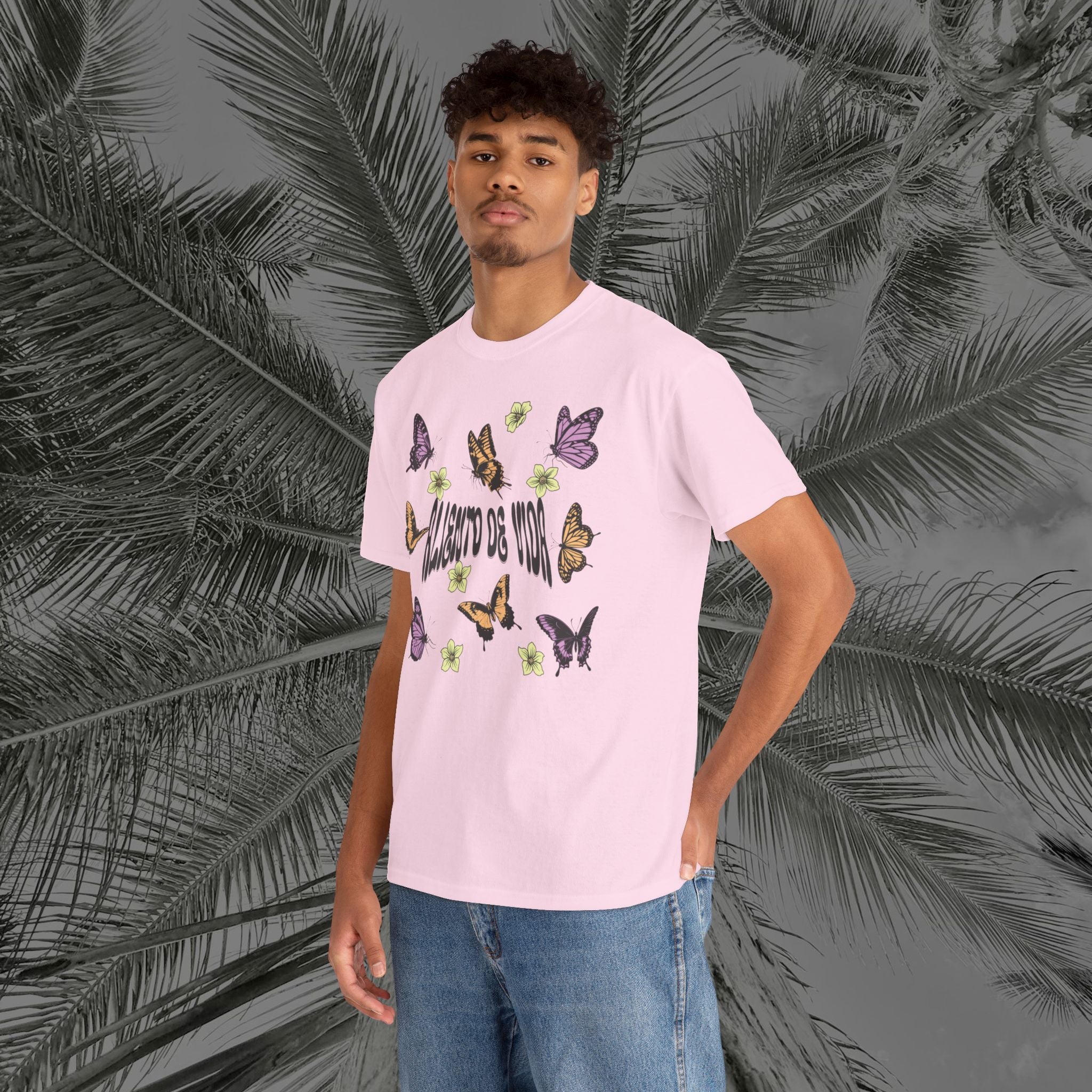 Butterfly Effect - (UNISEX) Heavy Cotton T-Shirt - Aliento De Vida