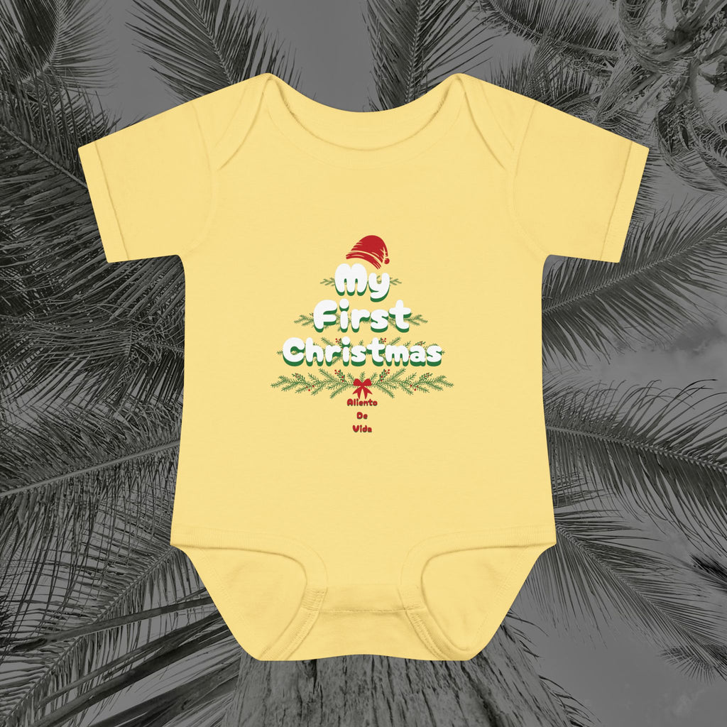 Tiny Claus in Training - (UNISEX) Baby Bodysuit / Infant Onesie - Aliento De Vida