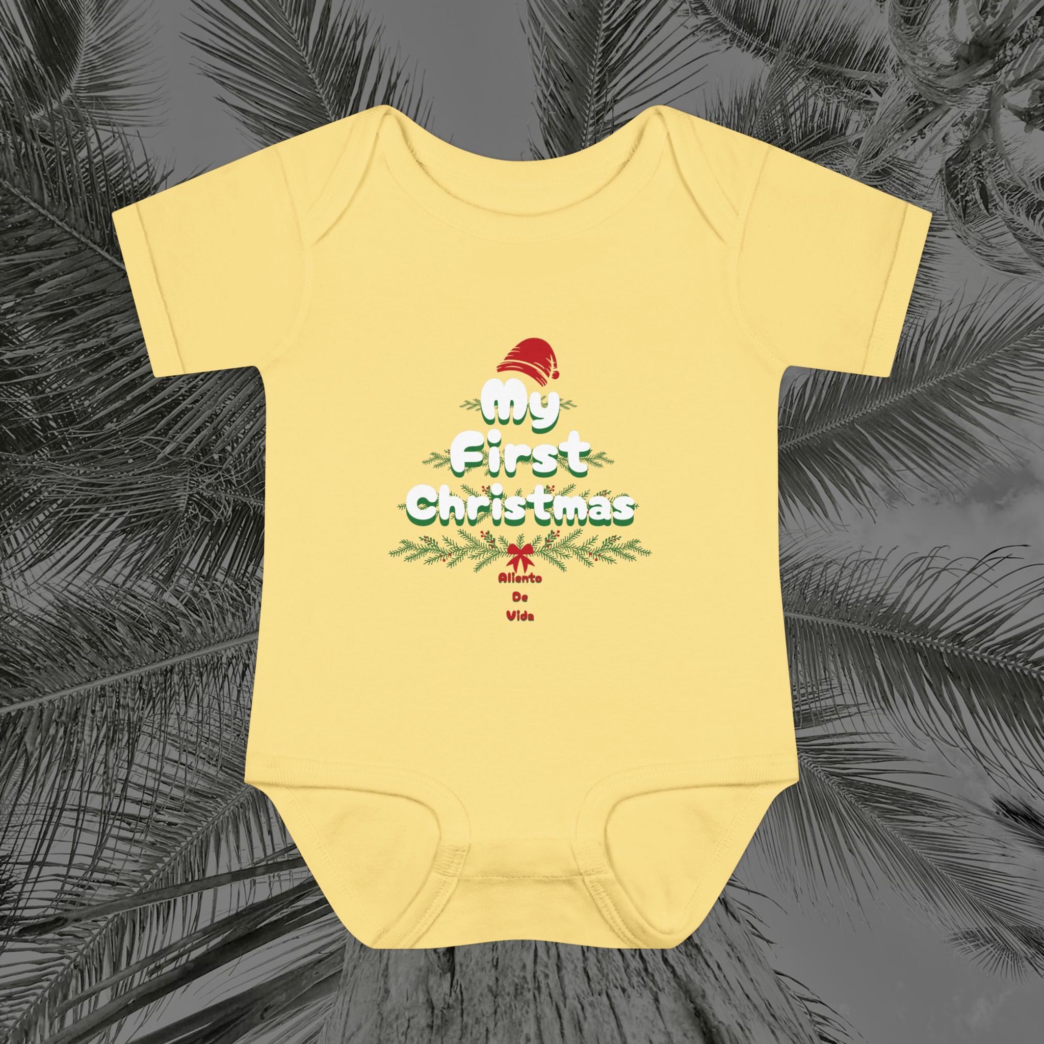 Tiny Claus in Training - (UNISEX) Baby Bodysuit / Infant Onesie - Aliento De Vida