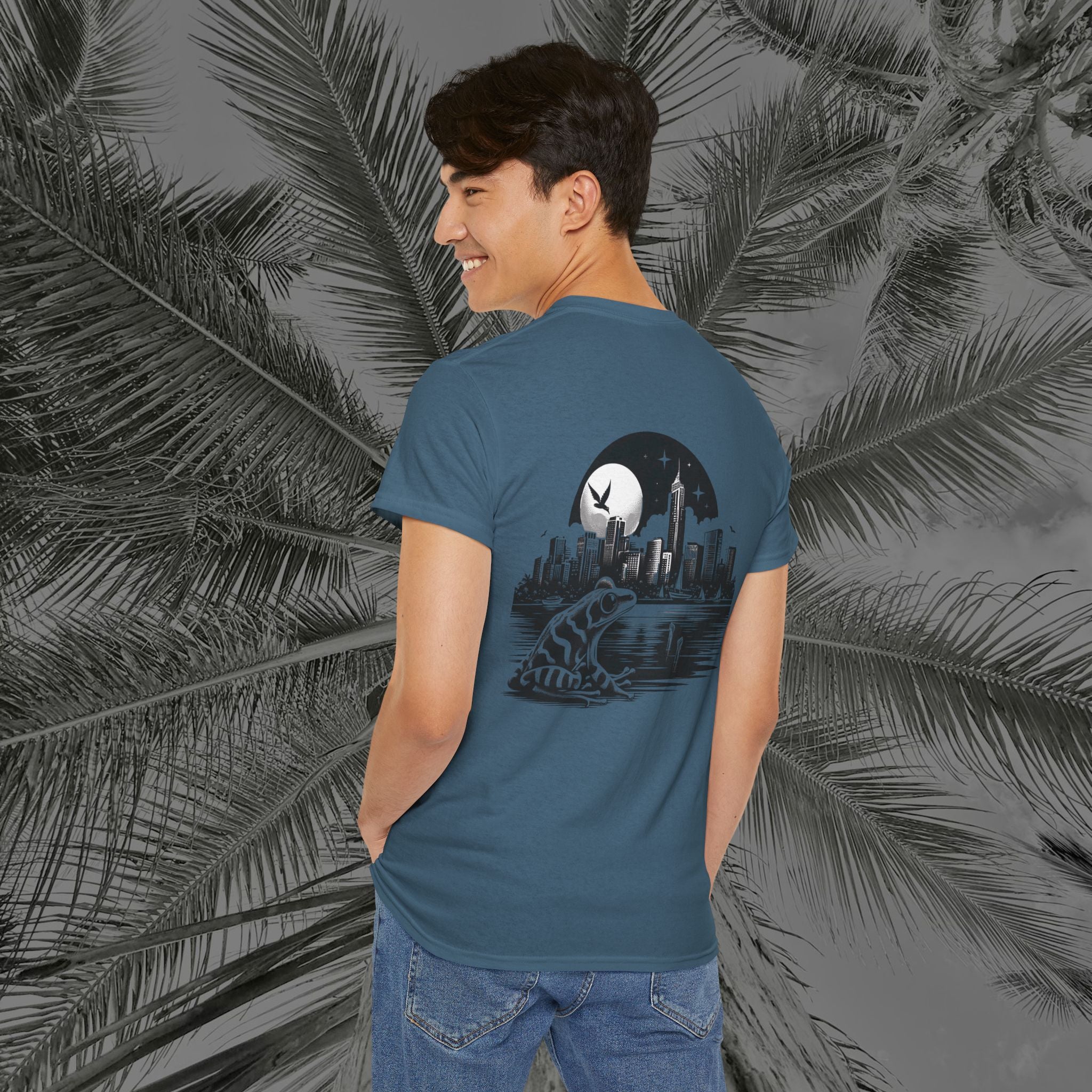 Urban Amphibian - (UNISEX) Heavy Cotton Tee - Aliento De Vida