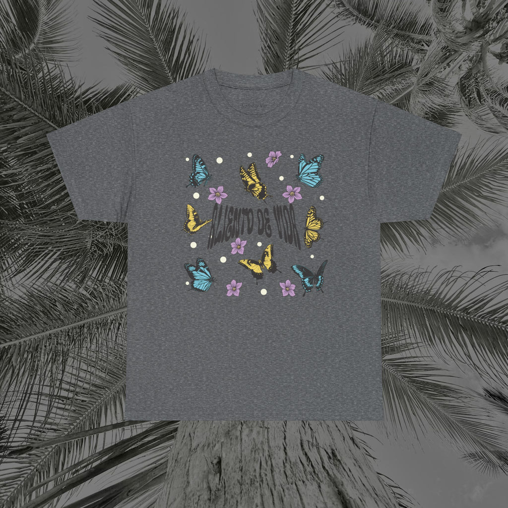 Butterfly Effect #2 - (UNISEX) Heavy Cotton T-Shirt - Aliento De Vida