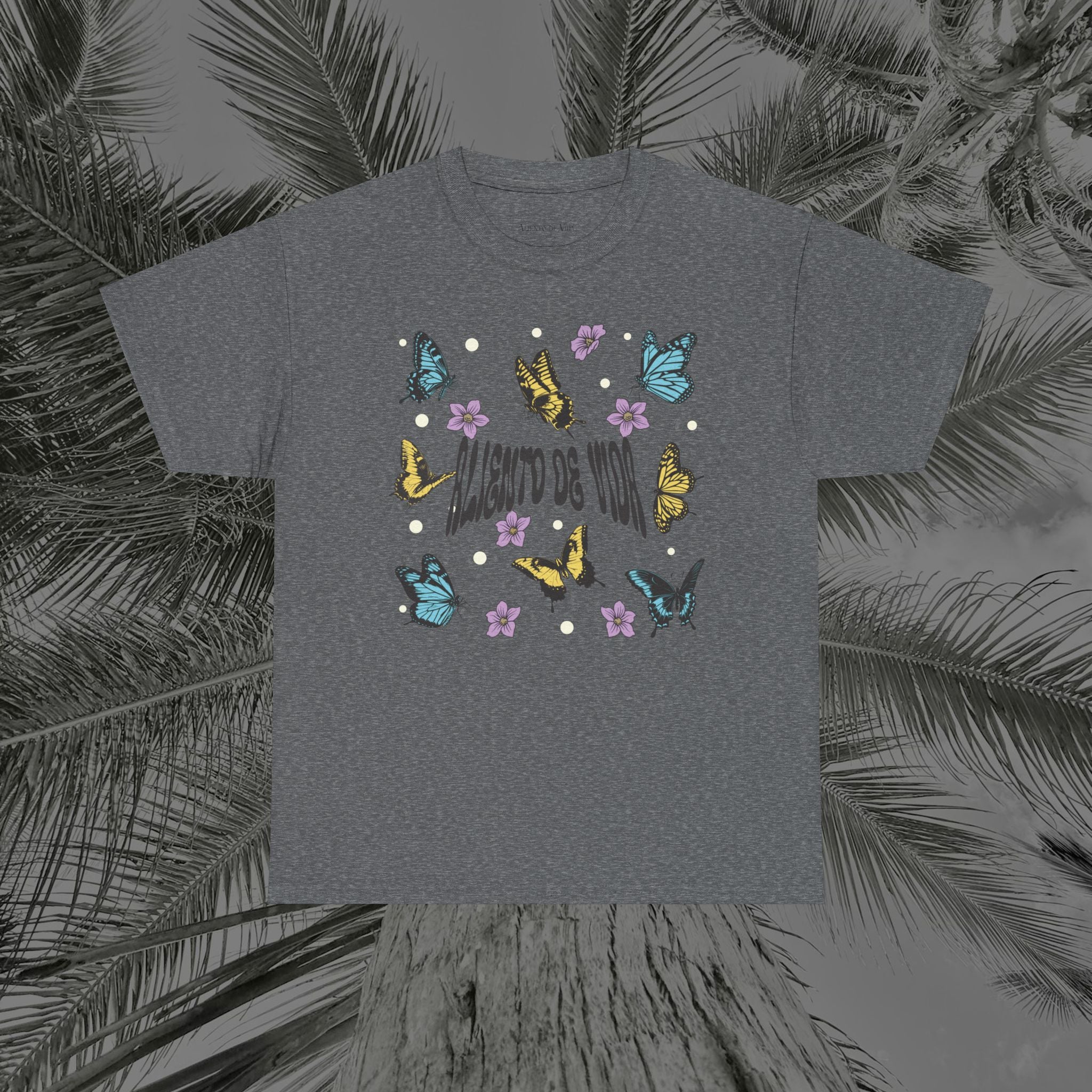 Butterfly Effect #2 - (UNISEX) Heavy Cotton T-Shirt - Aliento De Vida