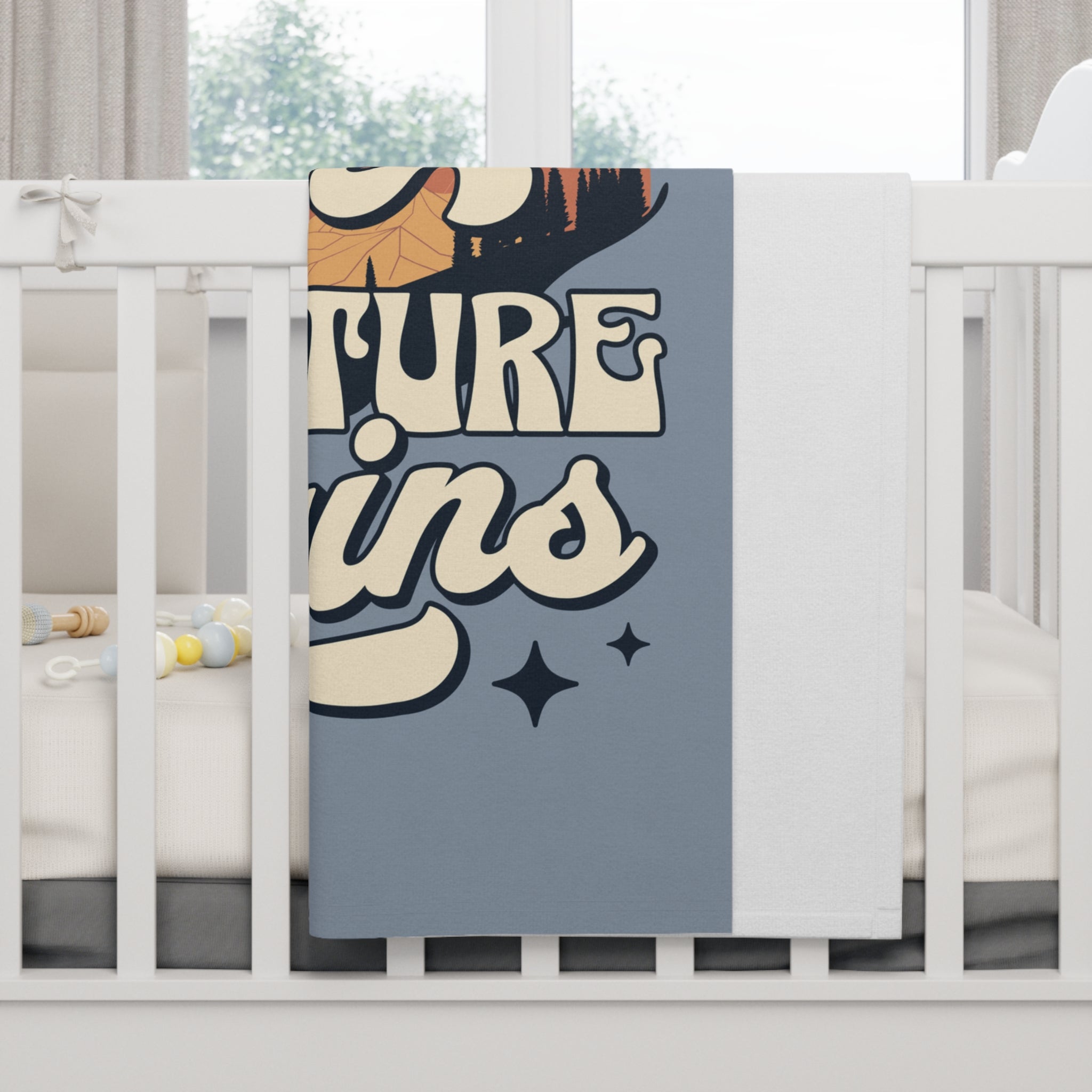 Oh Baby! The Adventure Begins - Baby Blanket - Aliento De Vida