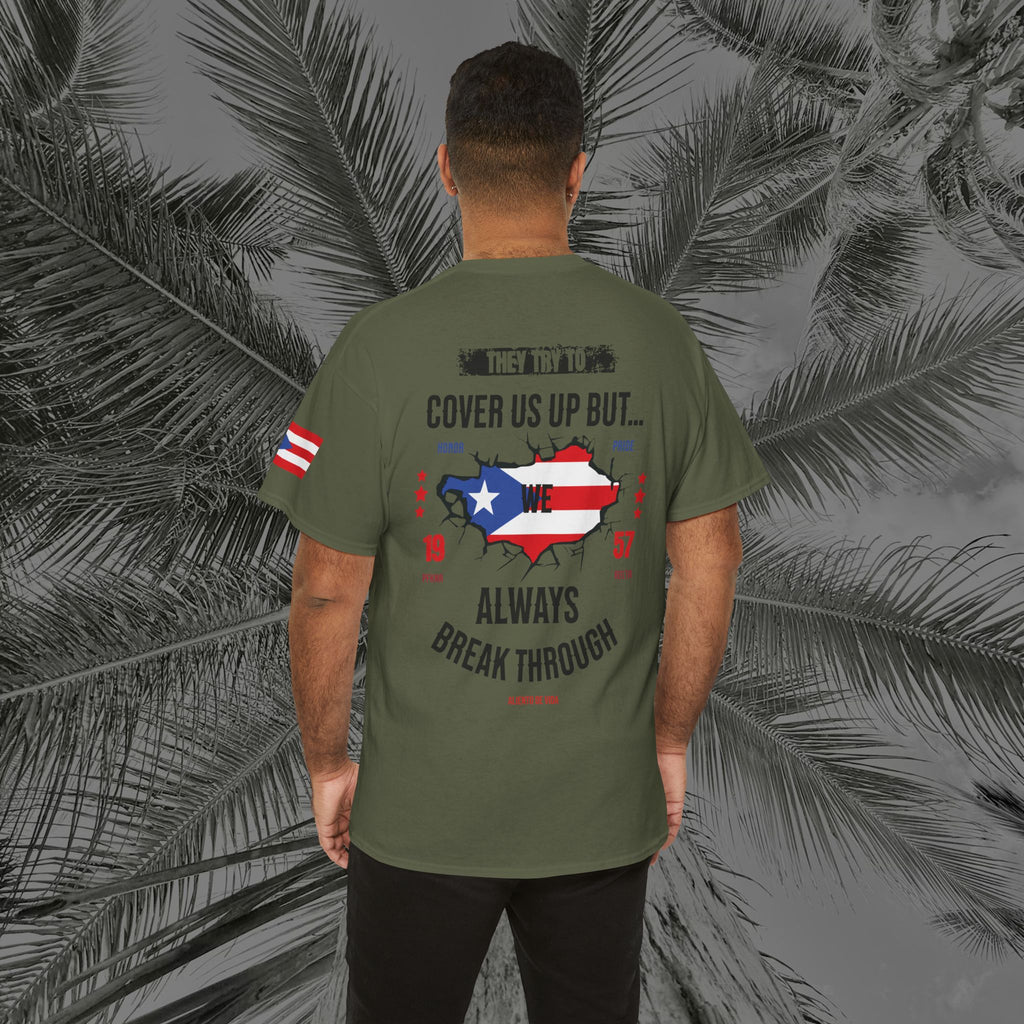 WE ARE PUERTO RICAN - PR COLLECTION - (UNISEX) Heavy Cotton Tee - Aliento De Vida