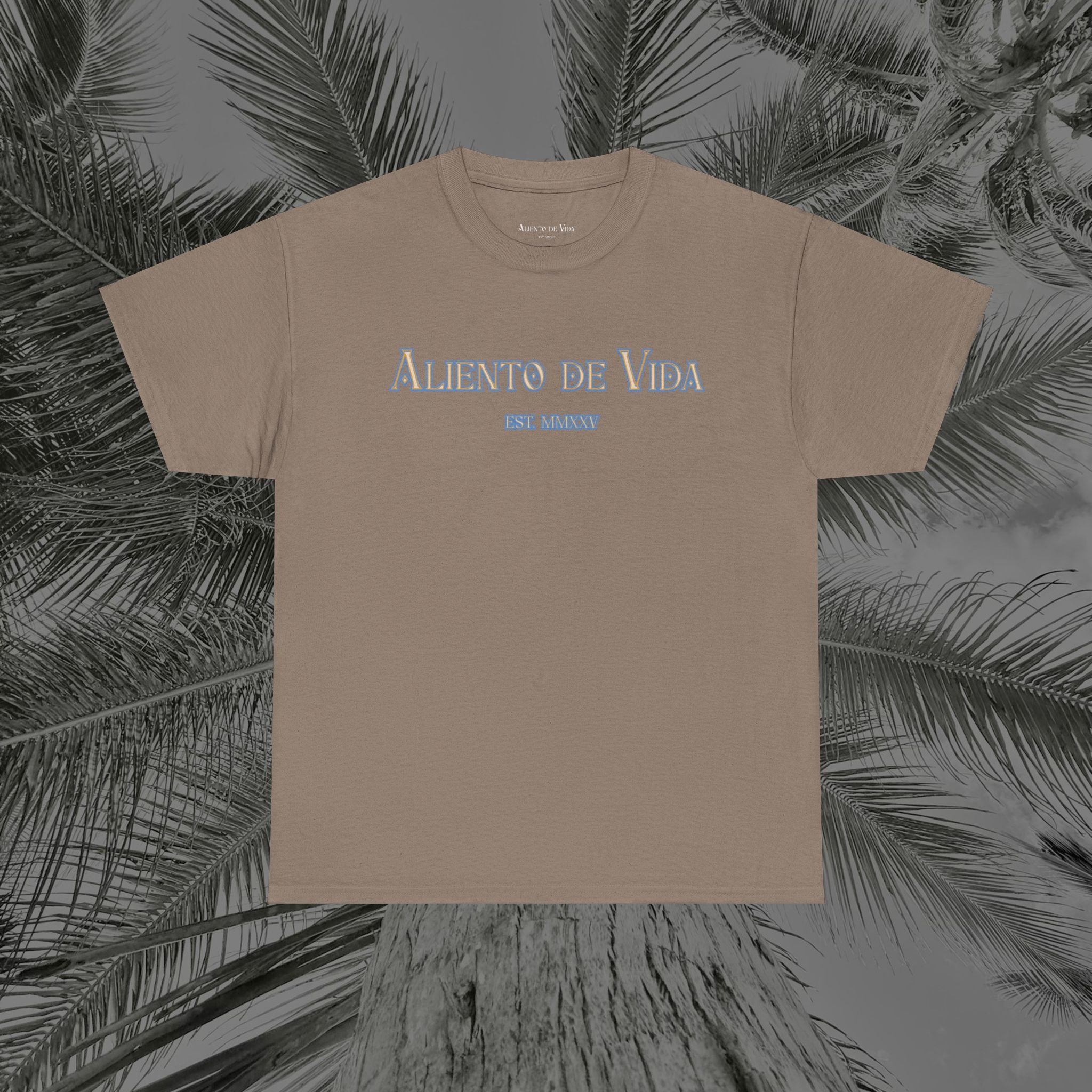 Ocean Motion - (UNISEX) Heavy Cotton Tee - Aliento De Vida