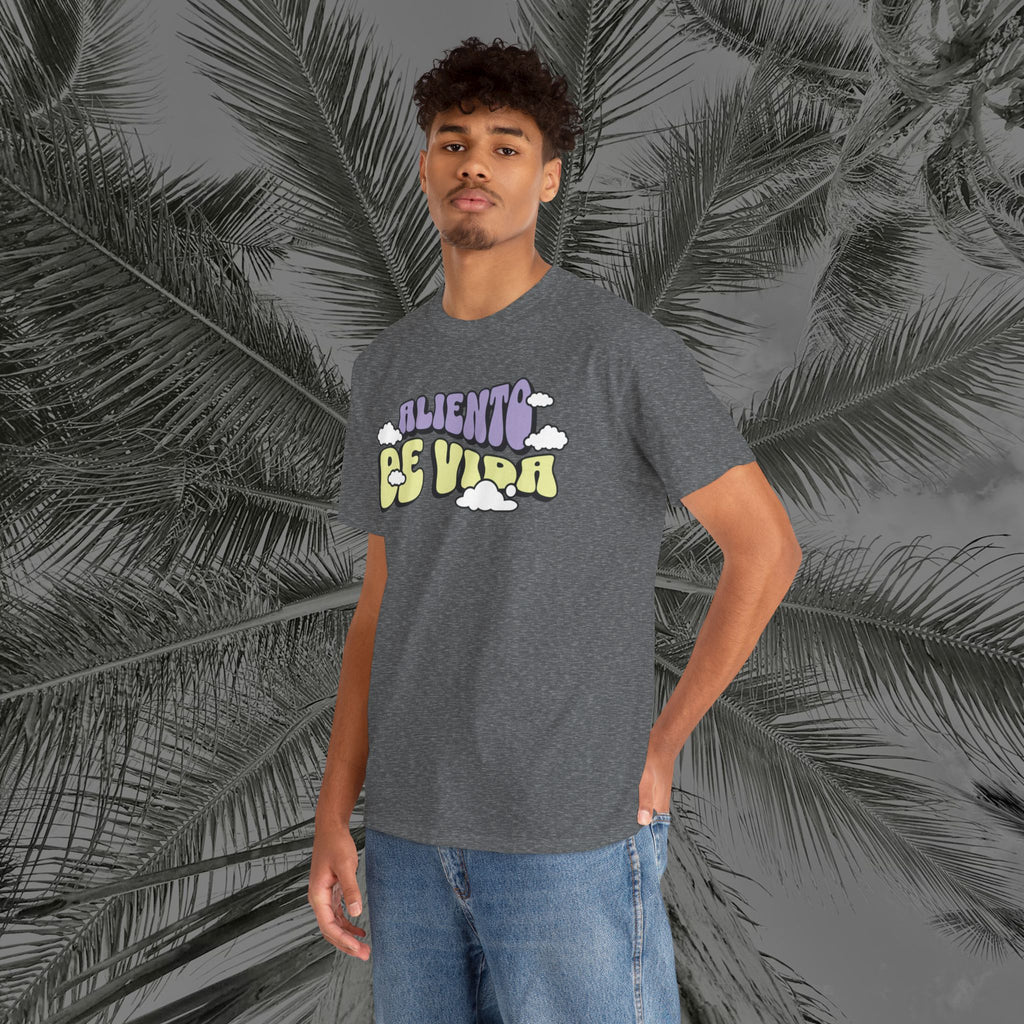 Clouds #1 - (UNISEX) Heavy Cotton T-Shirt - Aliento De Vida