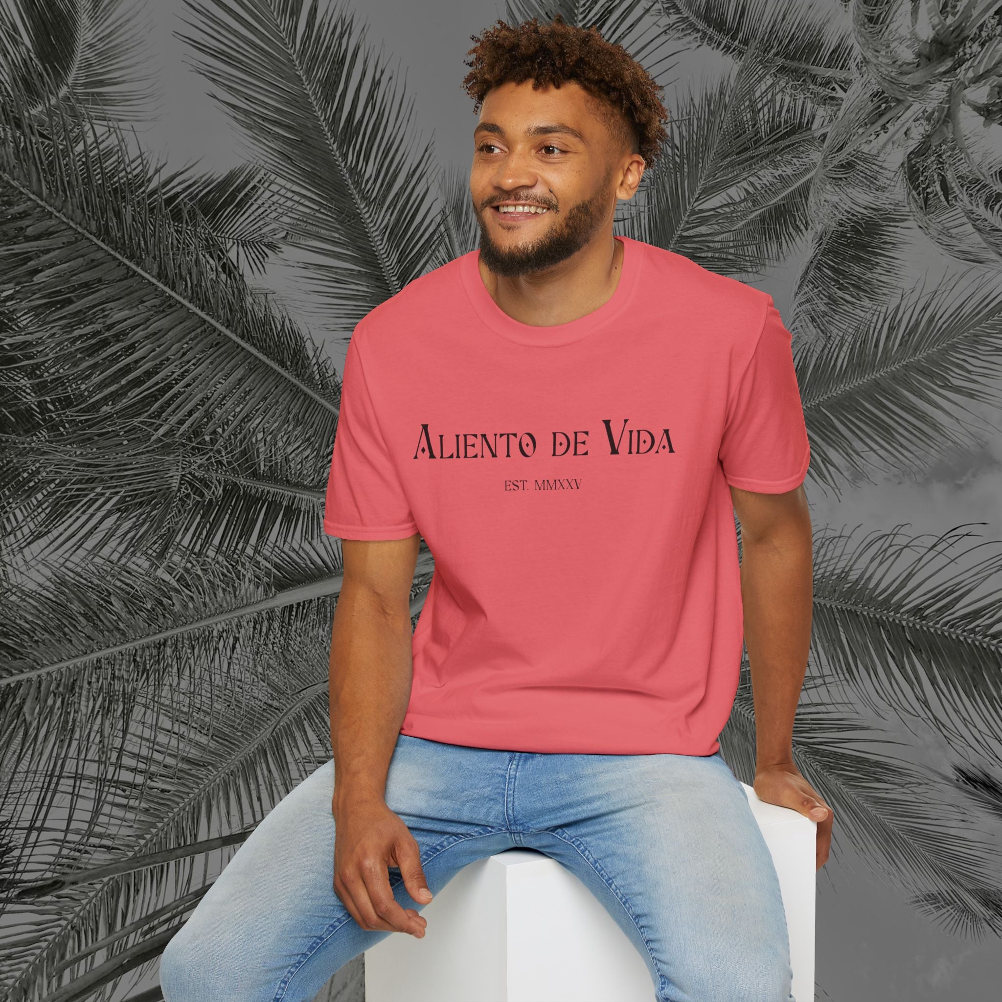 Vibrant Vibes - (UNISEX) Soft style T-Shirt - Aliento De Vida