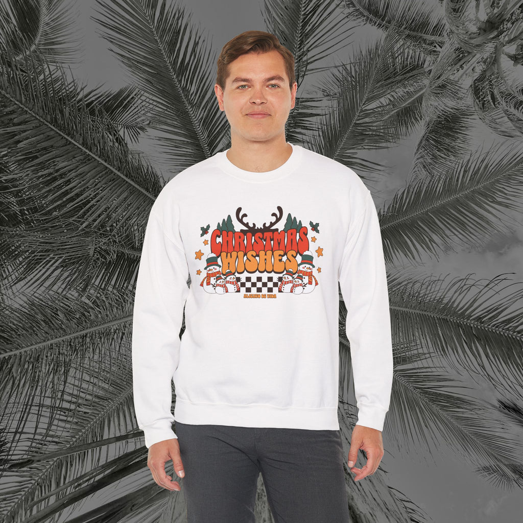 Chillin’ With My Snowmies - (UNISEX) Cozy Crewneck Sweatshirt - Aliento De Vida