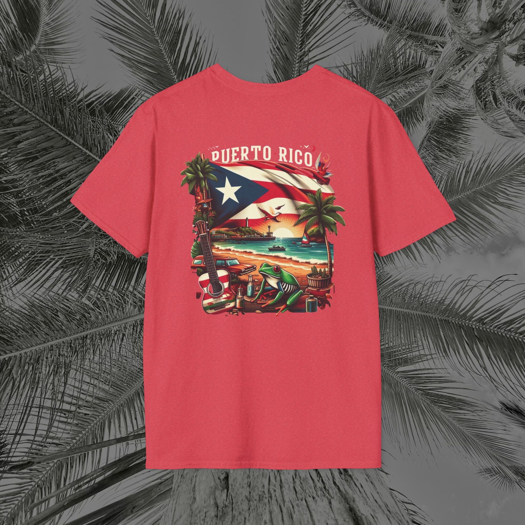 Coqui De La Playa - PR COLLECTION - (UNISEX) T-Shirt - Aliento De Vida