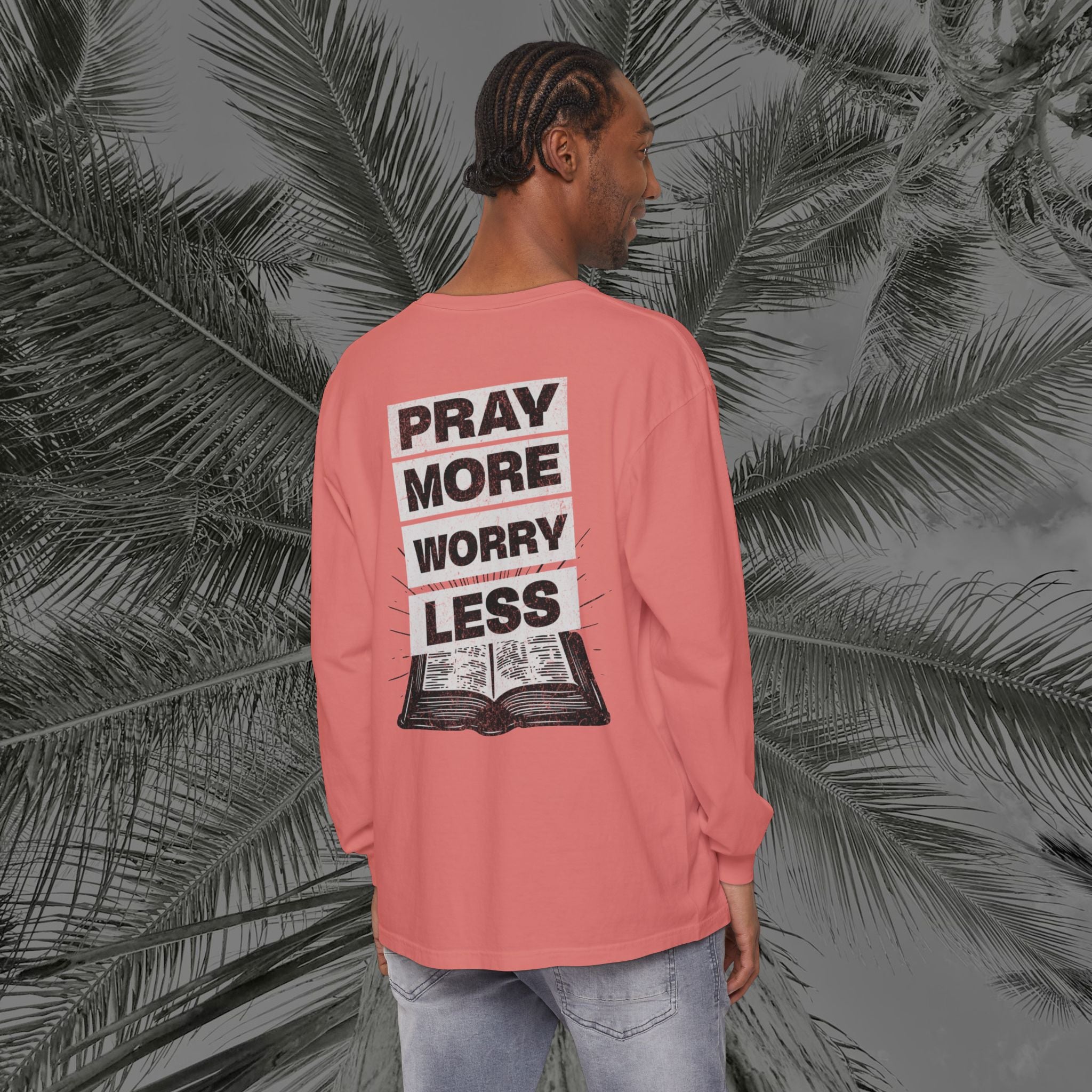 Peace Through Prayer - (UNISEX) Long Sleeve Shirt - Aliento De Vida