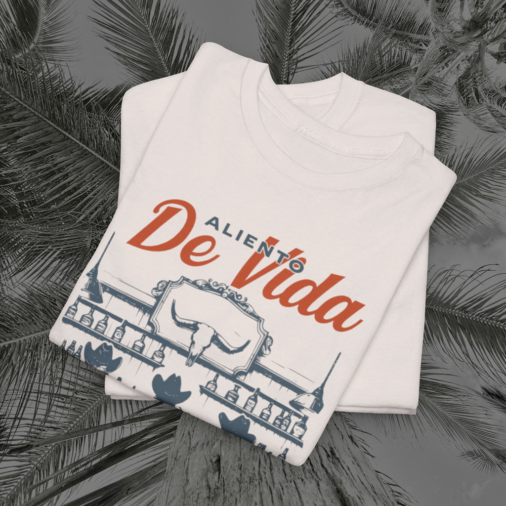 Let's Have A Drink - (UNISEX) Heavy Cotton T-Shirt - Aliento De Vida