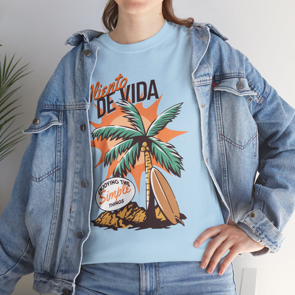 Pure Palm - (UNISEX) Heavy Cotton Tee - Aliento De Vida